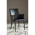 Sedia da pranzo moderna bianca Mid-Century - 23,6 L x 21,6 P x 35,5 A - 24Lx22Px36A