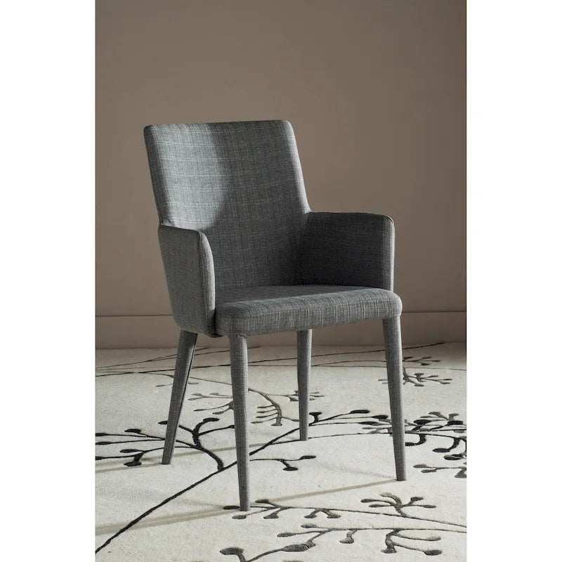 Sedia da pranzo moderna bianca Mid-Century - 23,6 L x 21,6 P x 35,5 A - 24Lx22Px36A