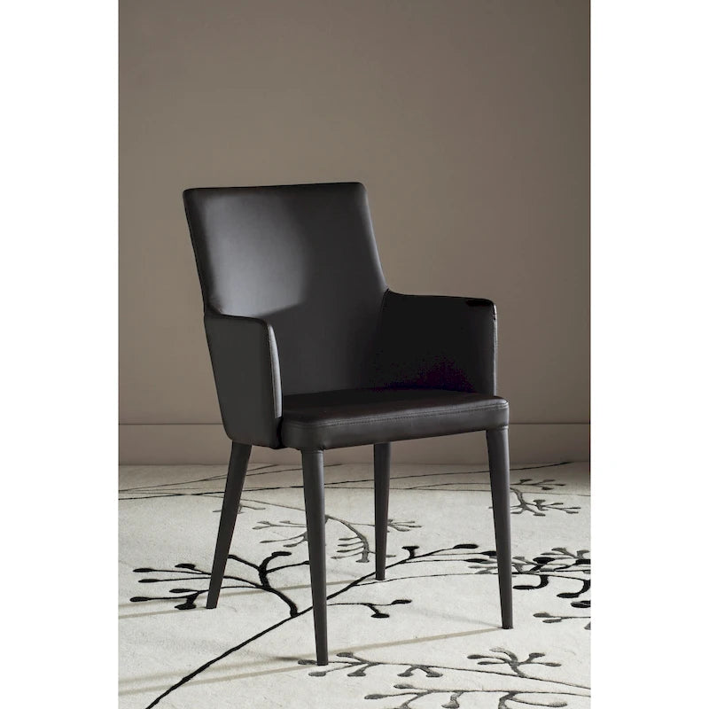 Sedia da pranzo moderna bianca Mid-Century - 23,6 L x 21,6 P x 35,5 A - 24Lx22Px36A