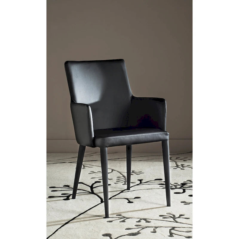 Sedia da pranzo moderna bianca Mid-Century - 23,6 L x 21,6 P x 35,5 A - 24Lx22Px36A