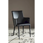 Sedia da pranzo moderna bianca Mid-Century - 23,6 L x 21,6 P x 35,5 A - 24Lx22Px36A