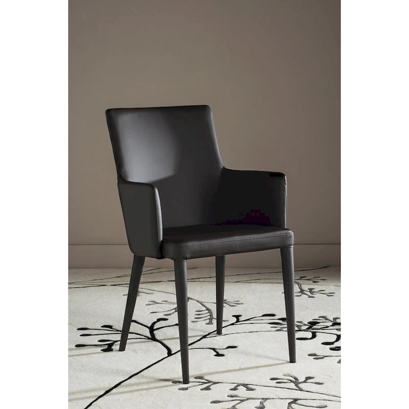 Sedia da pranzo moderna bianca Mid-Century - 23,6 L x 21,6 P x 35,5 A - 24Lx22Px36A