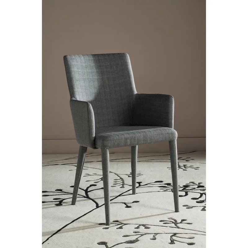 Sedia da pranzo moderna bianca Mid-Century - 23,6 L x 21,6 P x 35,5 A - 24Lx22Px36A