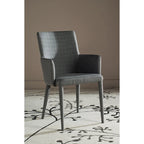 Sedia da pranzo moderna bianca Mid-Century - 23,6 L x 21,6 P x 35,5 A - 24Lx22Px36A
