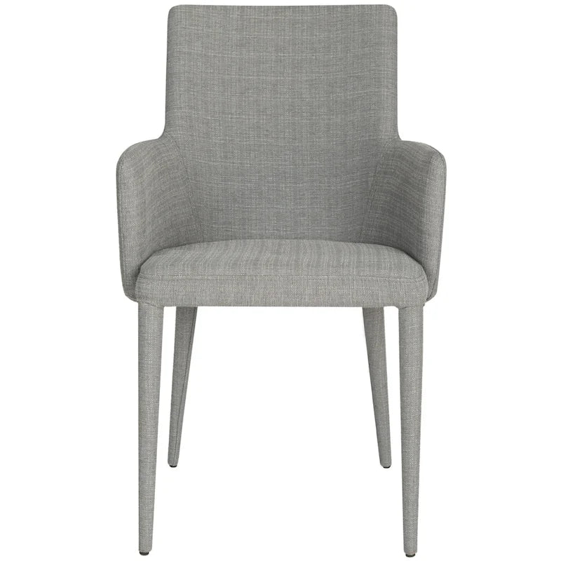 Sedia da pranzo moderna bianca Mid-Century - 23,6 L x 21,6 P x 35,5 A - 24Lx22Px36A