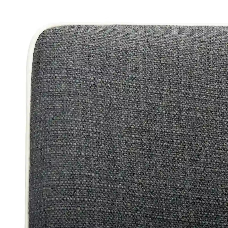 Sedia da pranzo moderna bianca Mid-Century - 23,6 L x 21,6 P x 35,5 A - 24Lx22Px36A