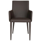 Sedia da pranzo moderna bianca Mid-Century - 23,6 L x 21,6 P x 35,5 A - 24Lx22Px36A