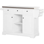 Carrello da cucina con ripiani contenitori (sgabello non incluso)