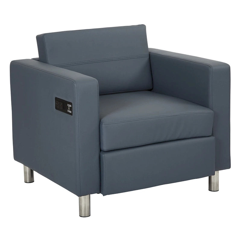Porch & Den Canal Chair with Single Charging Station