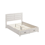 Letto con Contenitore a Piattaforma a 2 Cassetti