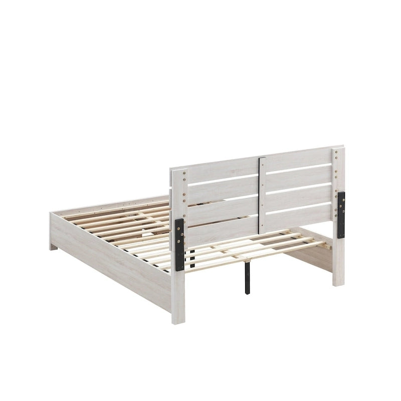 Letto con Contenitore a Piattaforma a 2 Cassetti