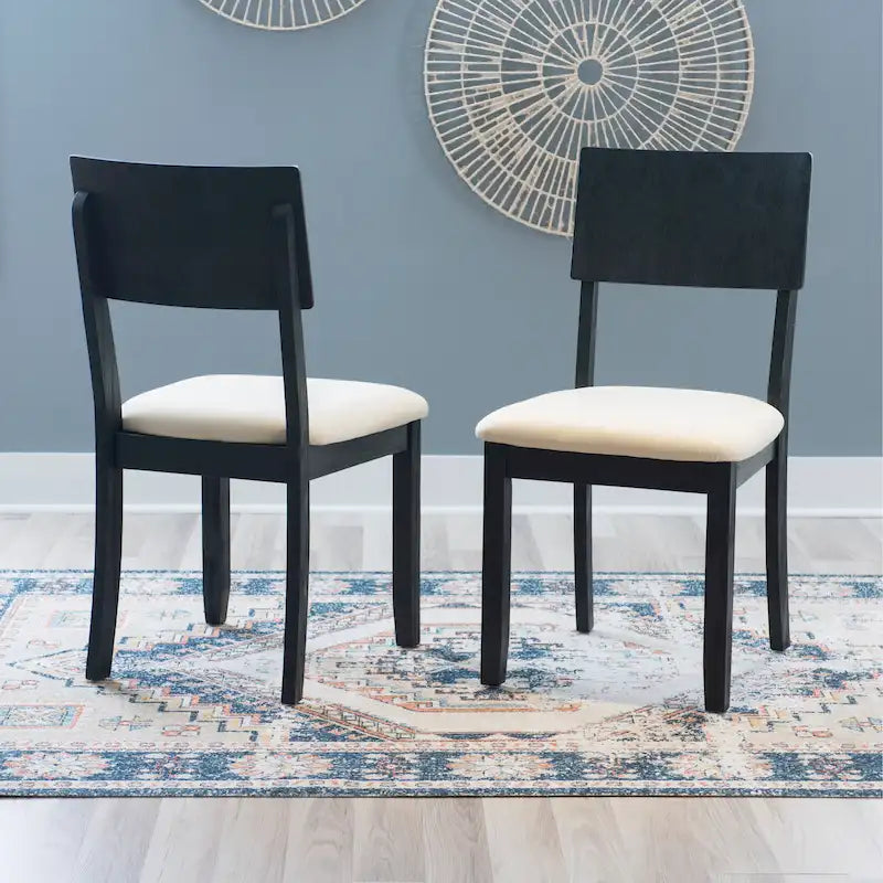 Sedia da pranzo laterale Boho