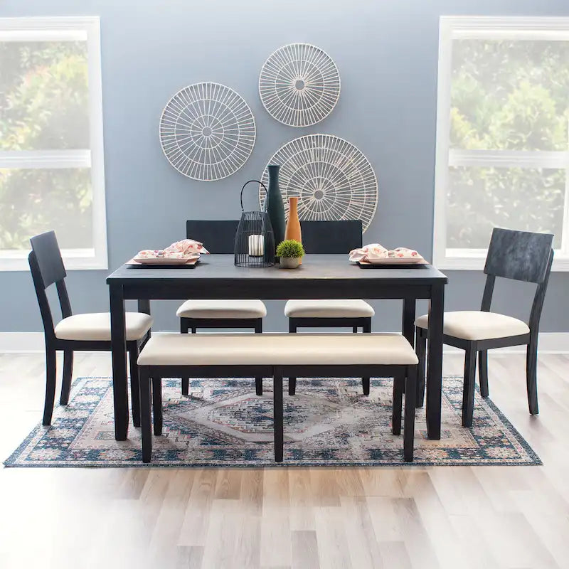 Sedia da pranzo laterale Boho