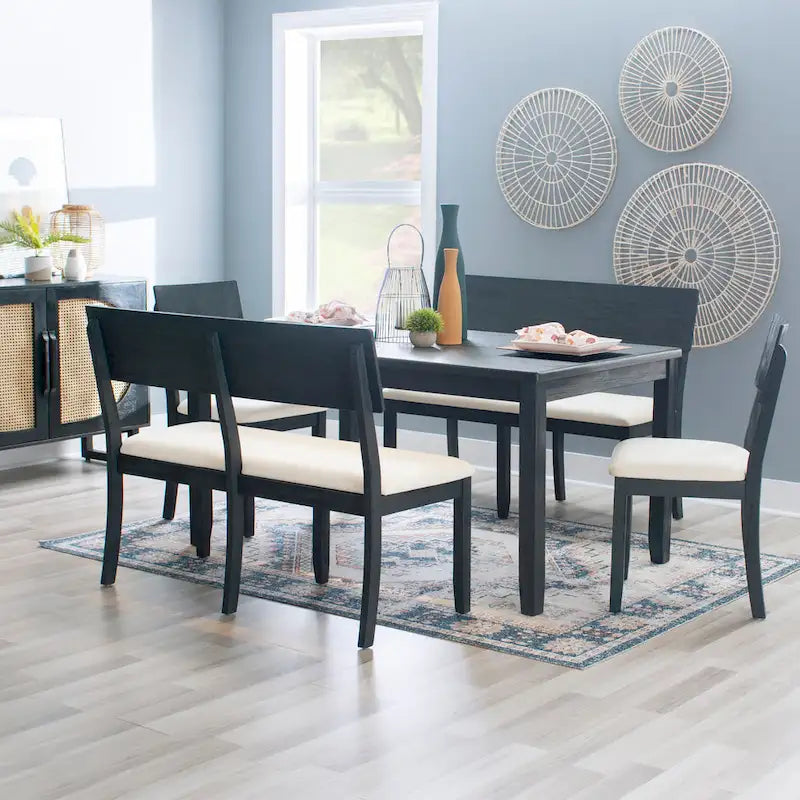 Sedia da pranzo laterale Boho