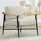 Poltrona imbottita Mid-Century Modern