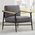 Poltrona imbottita Mid-Century Modern
