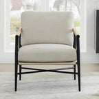 Poltrona imbottita Mid-Century Modern