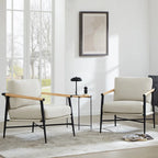 Poltrona imbottita Mid-Century Modern