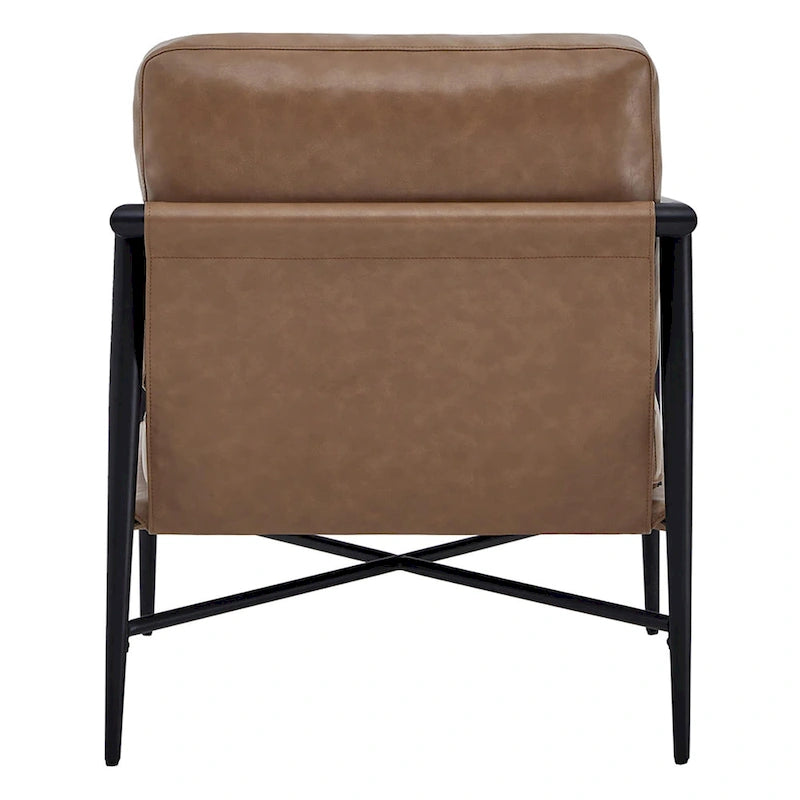 Poltrona imbottita Mid-Century Modern