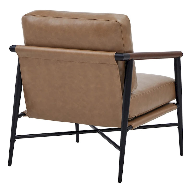 Poltrona imbottita Mid-Century Modern