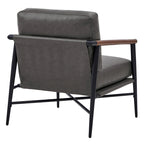 Poltrona imbottita Mid-Century Modern