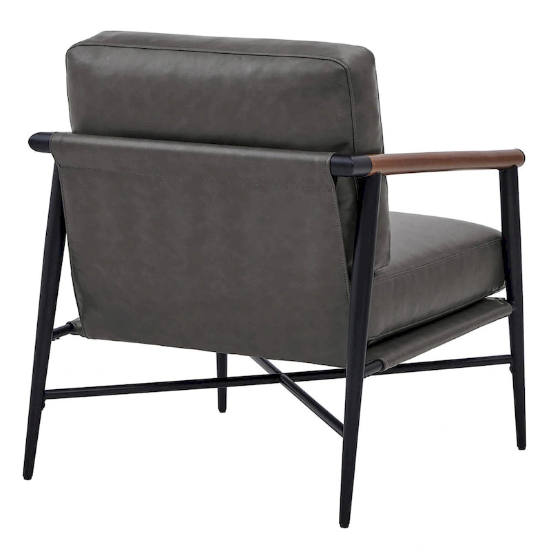 Poltrona imbottita Mid-Century Modern