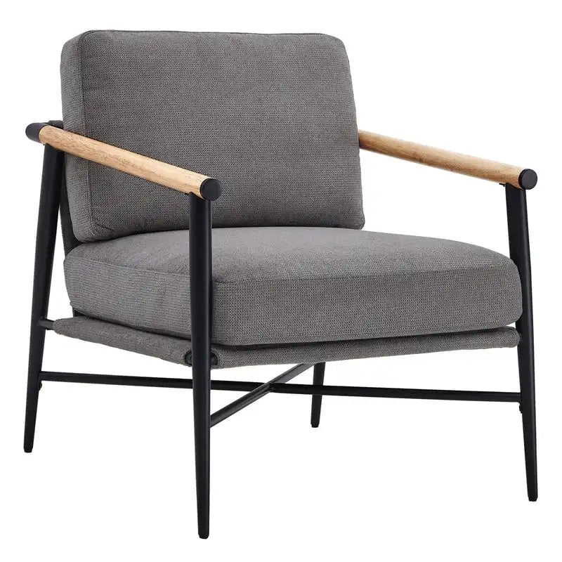 Poltrona imbottita Mid-Century Modern