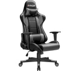Sedia ergonomica da ufficio/gaming girevole regolabile in similpelle