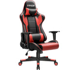 Sedia ergonomica da ufficio/gaming girevole regolabile in similpelle