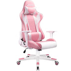 Sedia ergonomica da ufficio/gaming girevole regolabile in similpelle