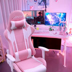 Sedia ergonomica da ufficio/gaming girevole regolabile in similpelle