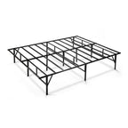 Priage by ZINUS SmartBase Compack Black Metal Mattress Foundation