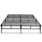 Base per Materasso in Metallo Nero