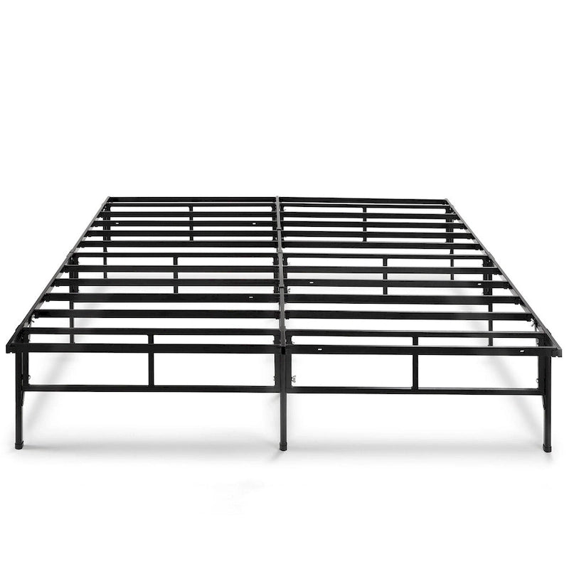 Base per Materasso in Metallo Nero