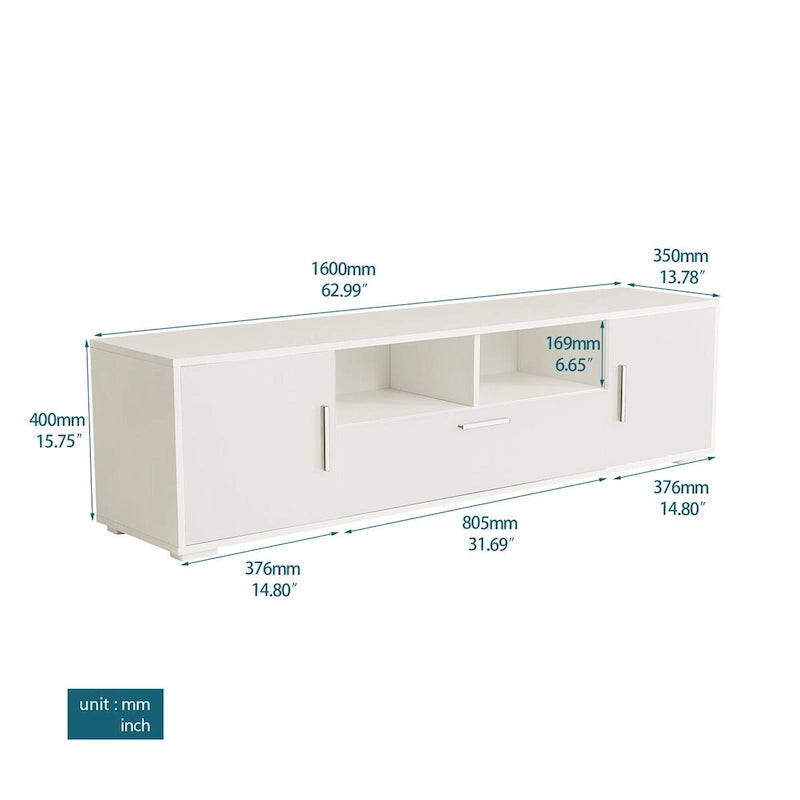 Mobile TV, porta TV, centro di intrattenimento, postazione TV, console TV, console con striscia luminosa a LED, striscia luminosa telecomandabile