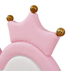 Divano letto estensibile gemello con luci a LED, divano letto principessa imbottito